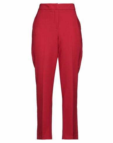 Silvian Heach Woman Pants Red Polyester, Elastane Cover