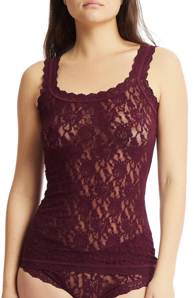 Hanky Panky Lace Camisole in Dried Cherry Cover