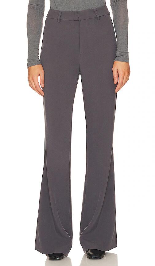 Bardot Halifax Slim Flare Pant in Charcoal Cover