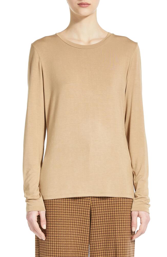 Max Mara Multie Crewneck Top in Colonial Cover