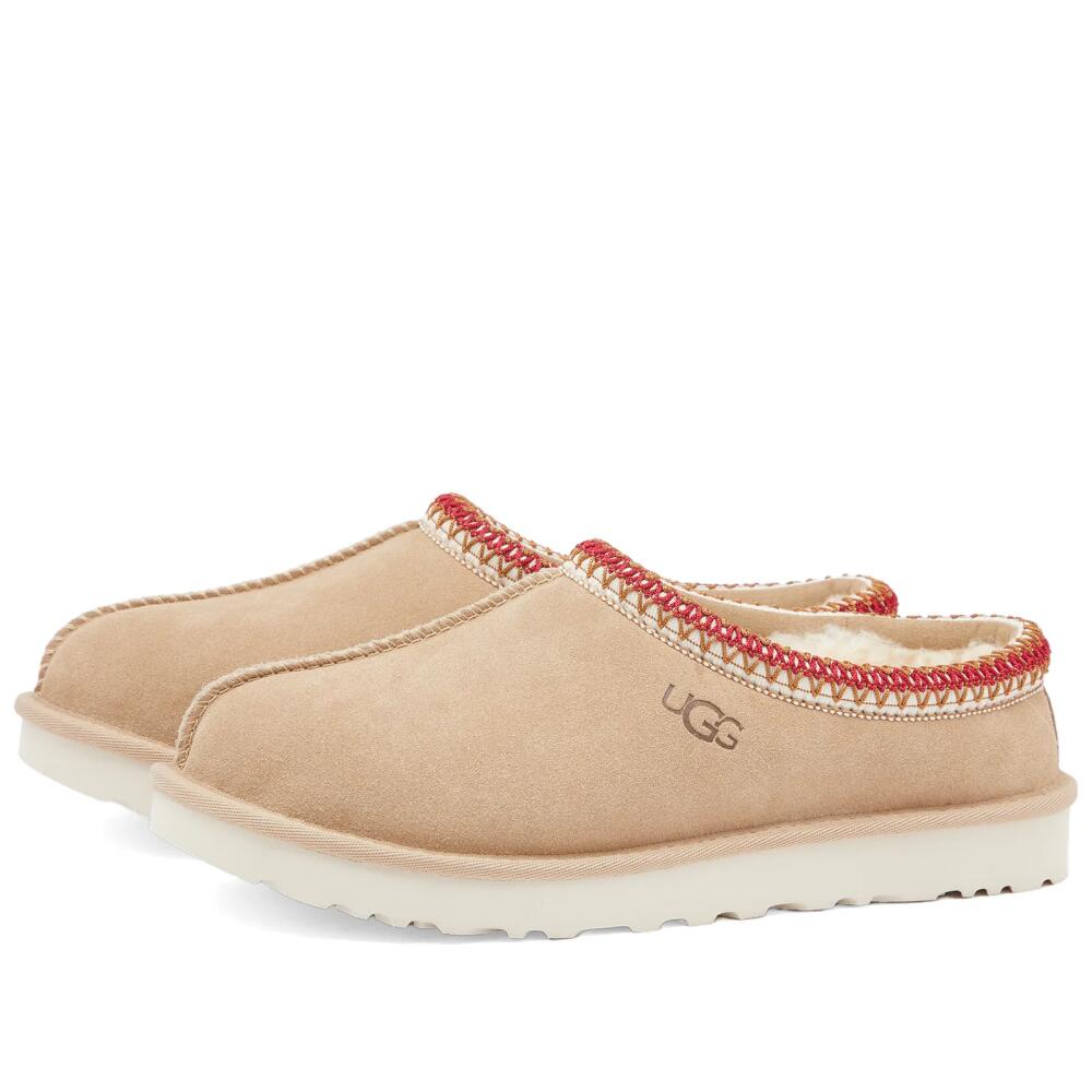 UGG Women's Tasman Slipper in Sand/Dark Cherry Cover