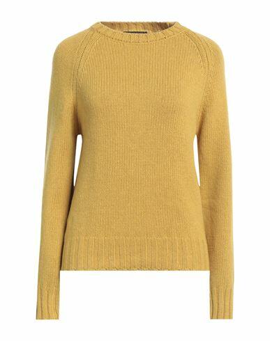 Aragona Woman Sweater Mustard Cashmere Cover