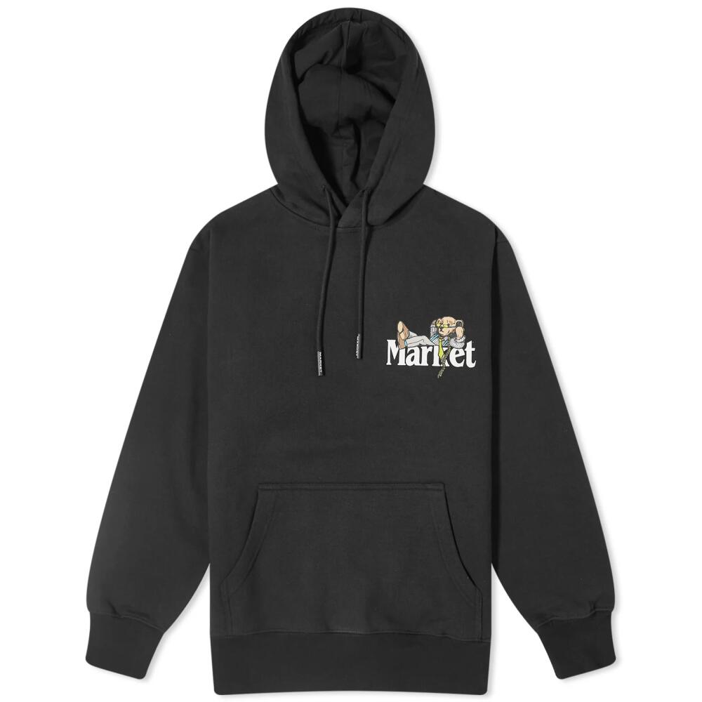 MARKET Men's Better Call Bear Hoodie in Black Cover