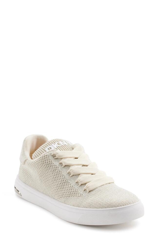 DKNY Abeni Knit Sneaker in Ivory Cover