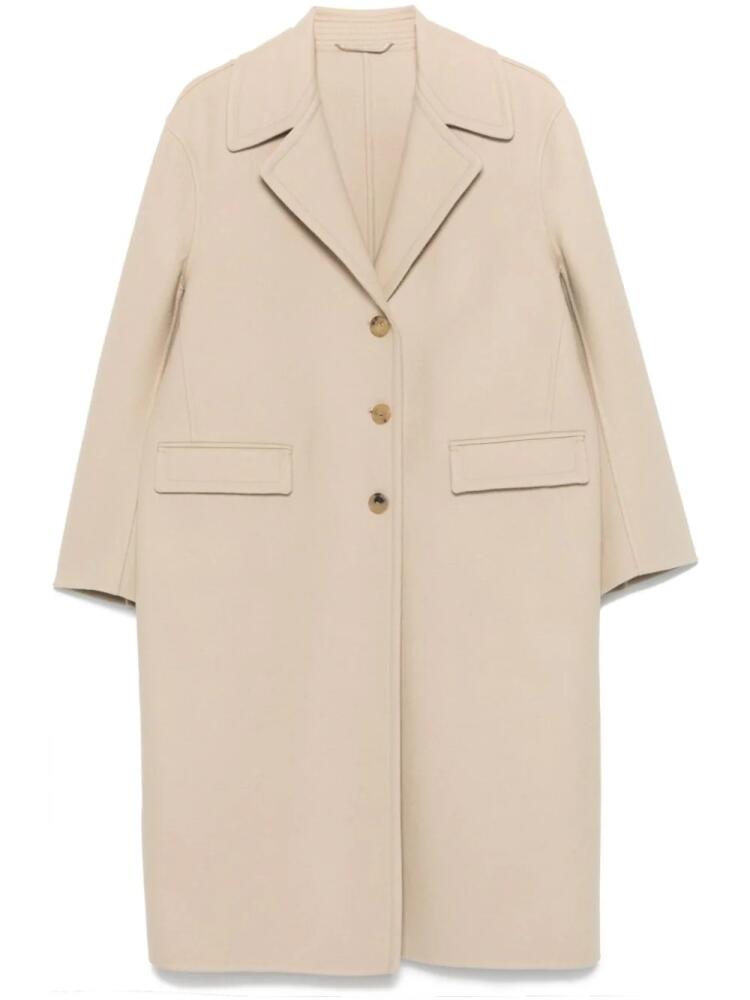 Ermanno Scervino virgin wool coat - Neutrals Cover