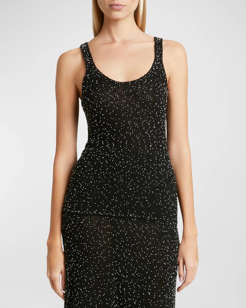 Gabriela Hearst Sanne Sequined Tank Top Cover