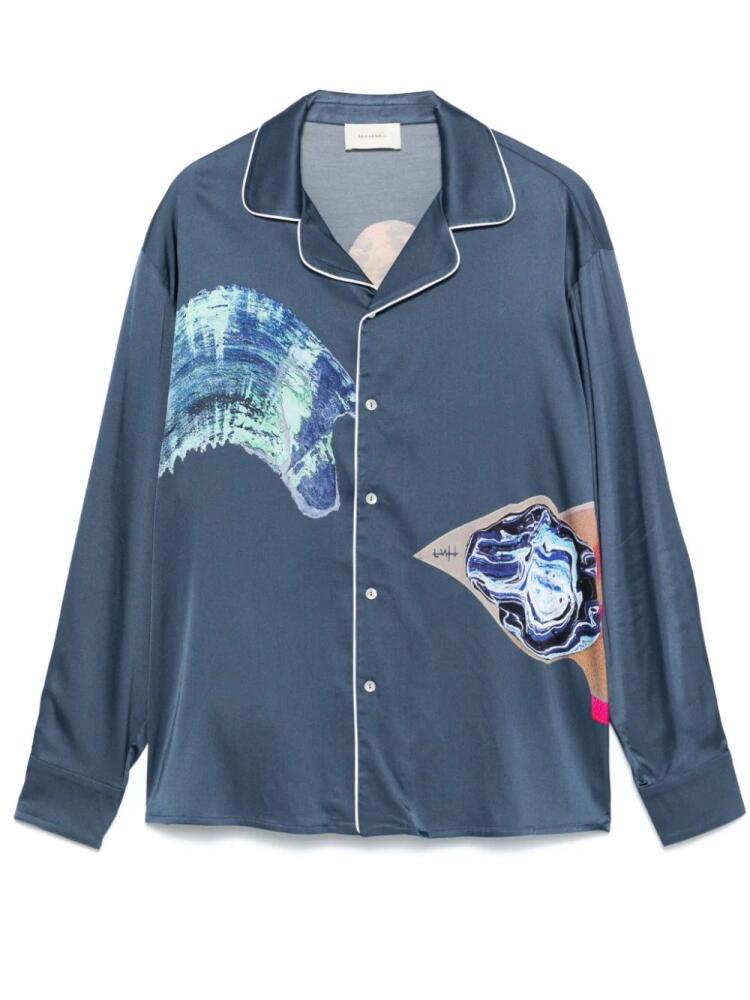 Limitato x Andrea Marchesini Single Shot shirt - Blue Cover