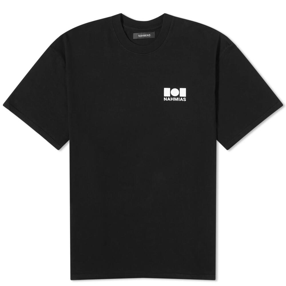 Nahmias Men's Logo T-Shirt in Black Cover