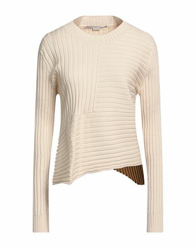 Stella Mccartney Woman Sweater Beige Cotton Cover