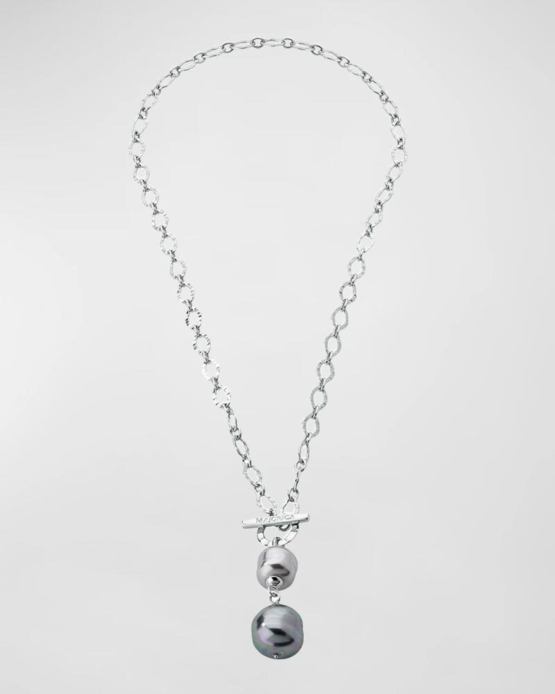 Majorica Tender 2-Pearl Toggle Necklace Cover