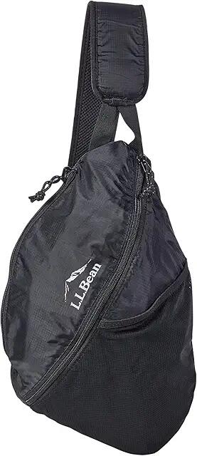 L.L.Bean Stowaway Sling Pack (Black) Handbags Cover