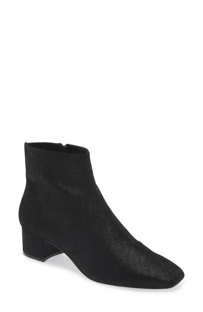 KOKO + PALENKI Tali Bootie in Black Shimmer Leather Cover