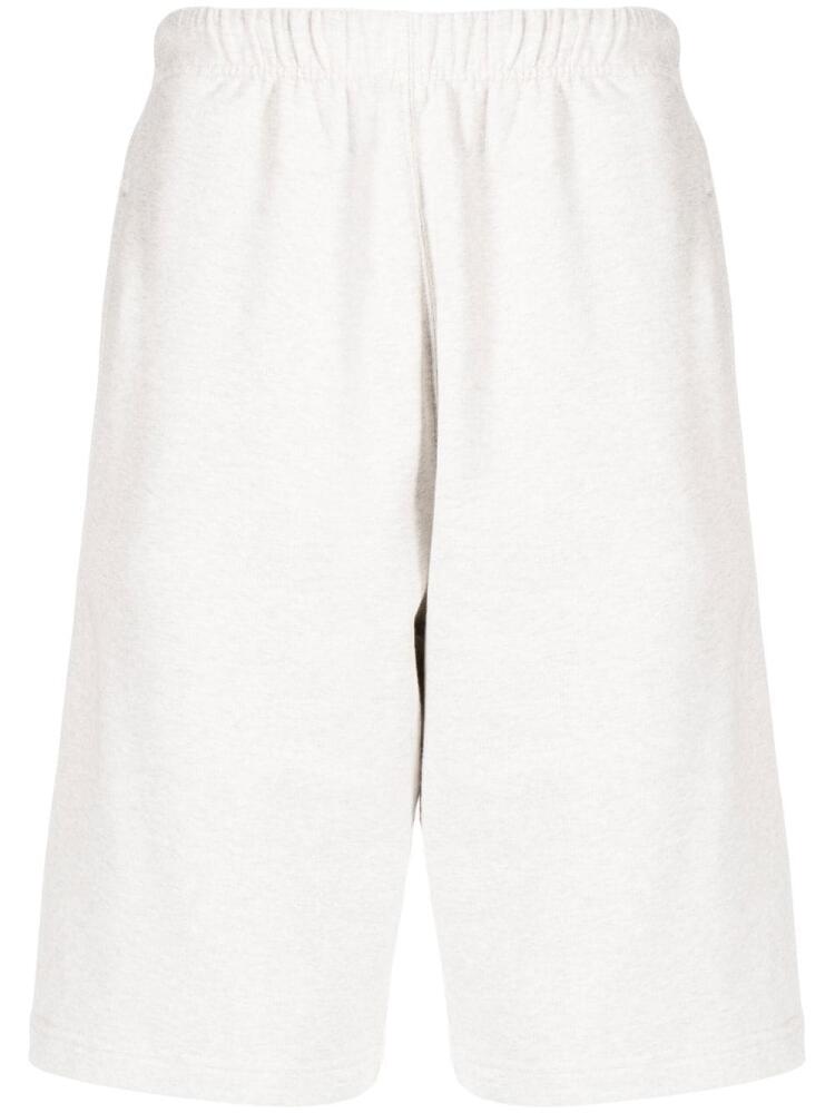 Kenzo embroidered-logo track shorts - Grey Cover