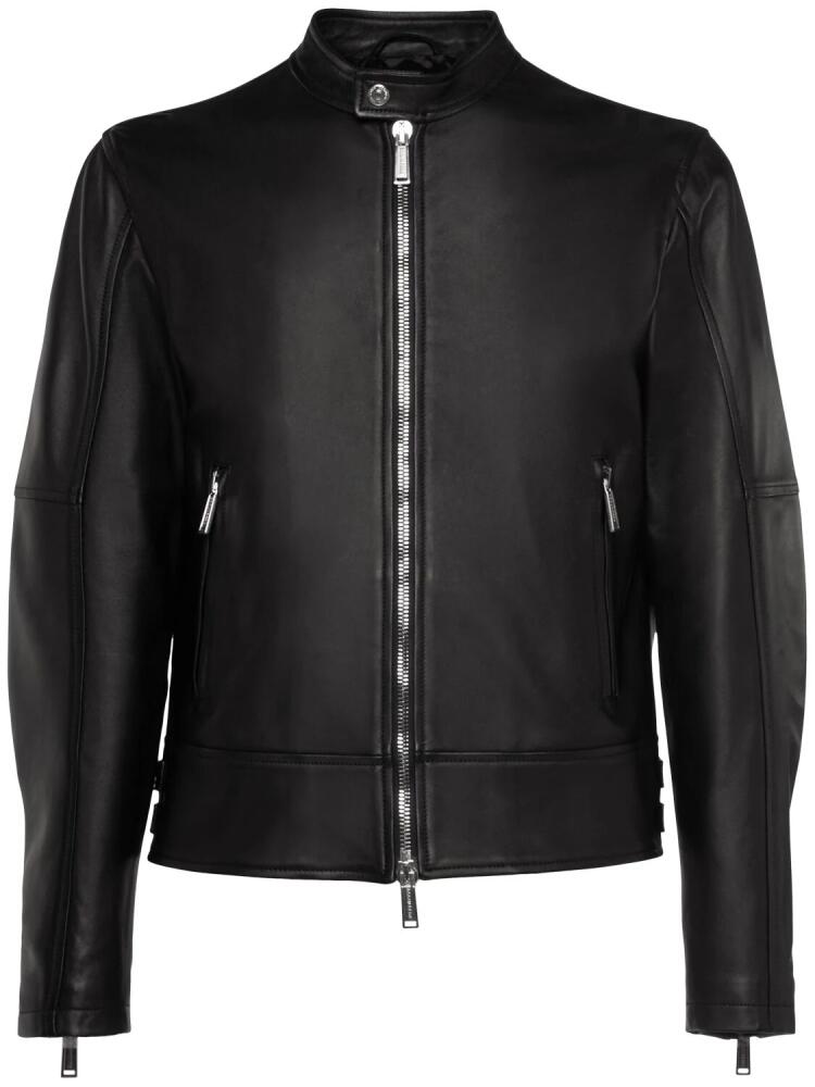 DSQUARED2 Biker Leather Jacket Cover