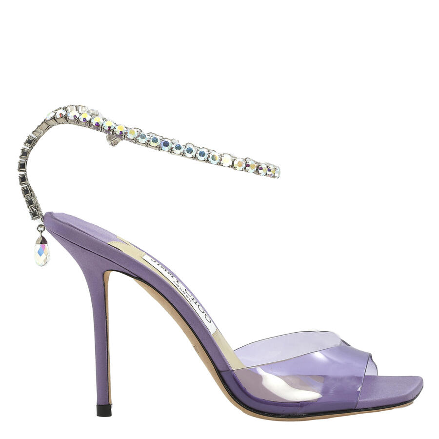 Jimmy Choo Ladies Saeda Crystal Embellished Sandals Cover