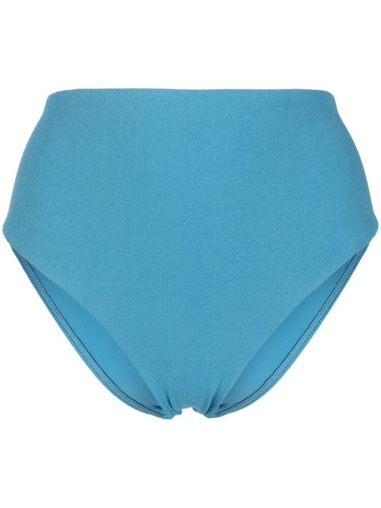 Matteau high-waisted bikini bottoms - Blue Cover