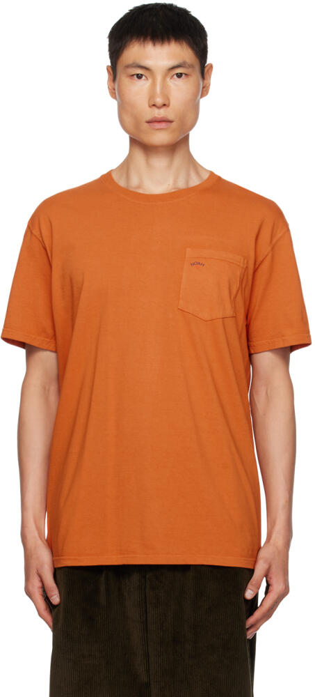 Noah Orange Pocket T-Shirt Cover