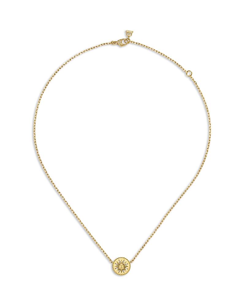 Temple St. Clair 18K Yellow Gold Diamond Orbit Pendant Necklace, 16-18 Cover