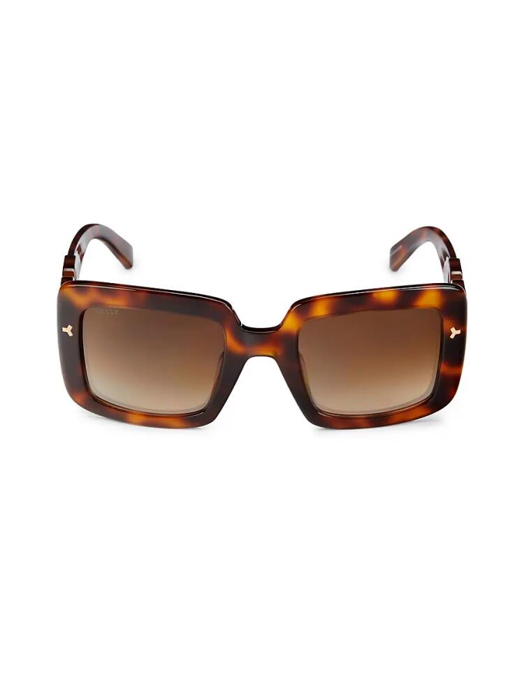 Bally Women's 53MM Square Sunglasses - Havana Cover