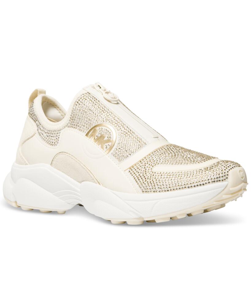 Michael Michael Kors Sami Zip Trainer Sneakers - Cream Cover