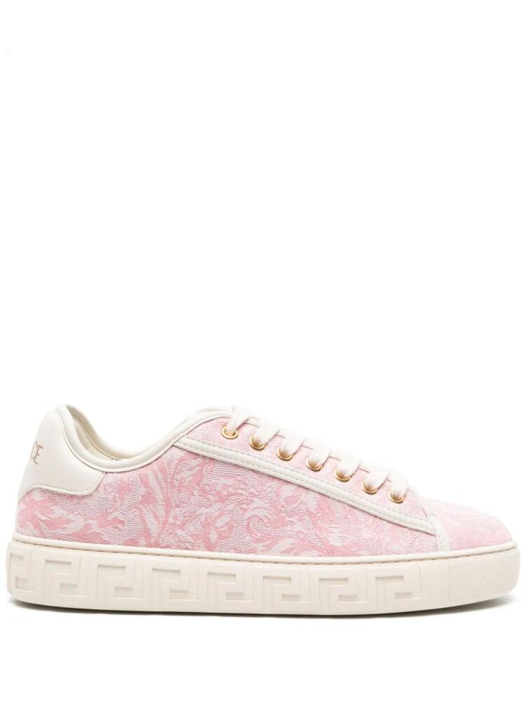 Versace Barocco Greca sneakers - Pink Cover