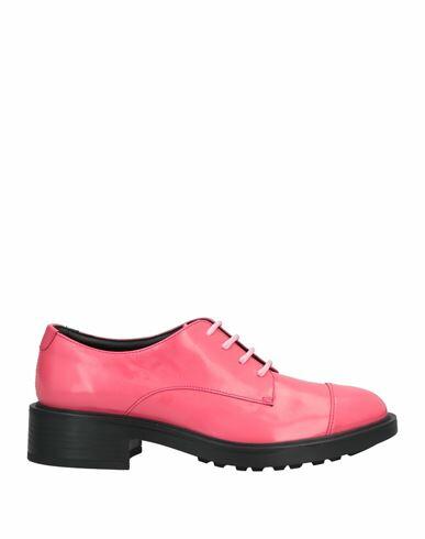 Hogan Woman Lace-up shoes Salmon pink Soft Leather Cover