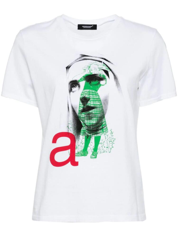 Undercover graphic-print cotton t-shirt - White Cover