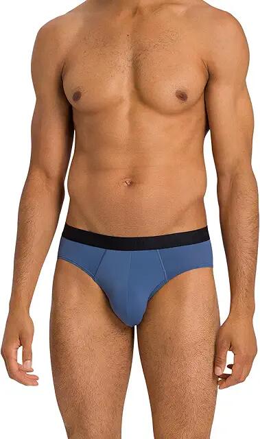 Hanro Micro Touch Brief - No Fly (Slate Blue) Men's Underwear Cover