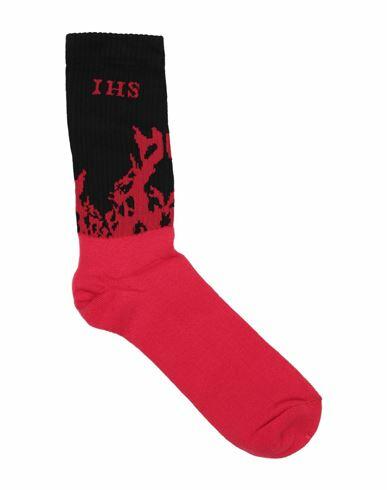 Ihs Man Socks & Hosiery Black Cotton, Lycra, Elastane Cover