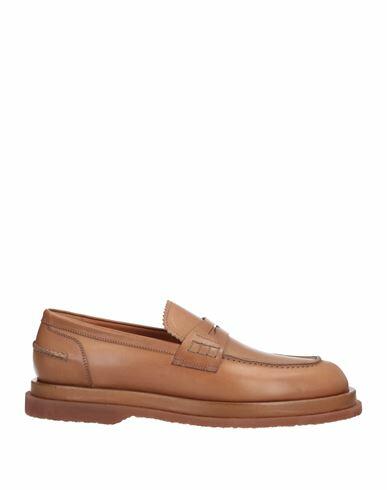 Buttero Man Loafers Tan Soft Leather Cover