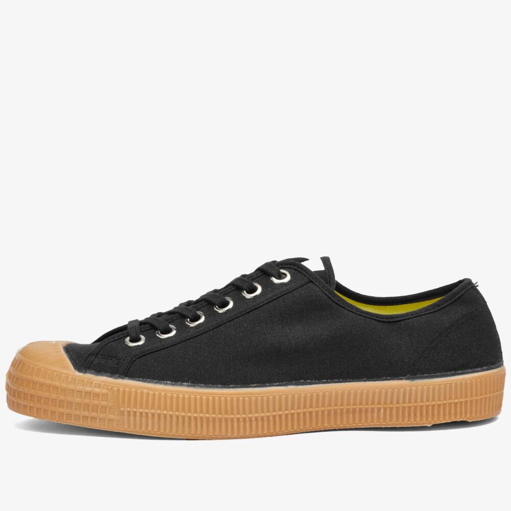 Novesta Men's Star Master Gum Sole Sneakers in Black/Gum Cover