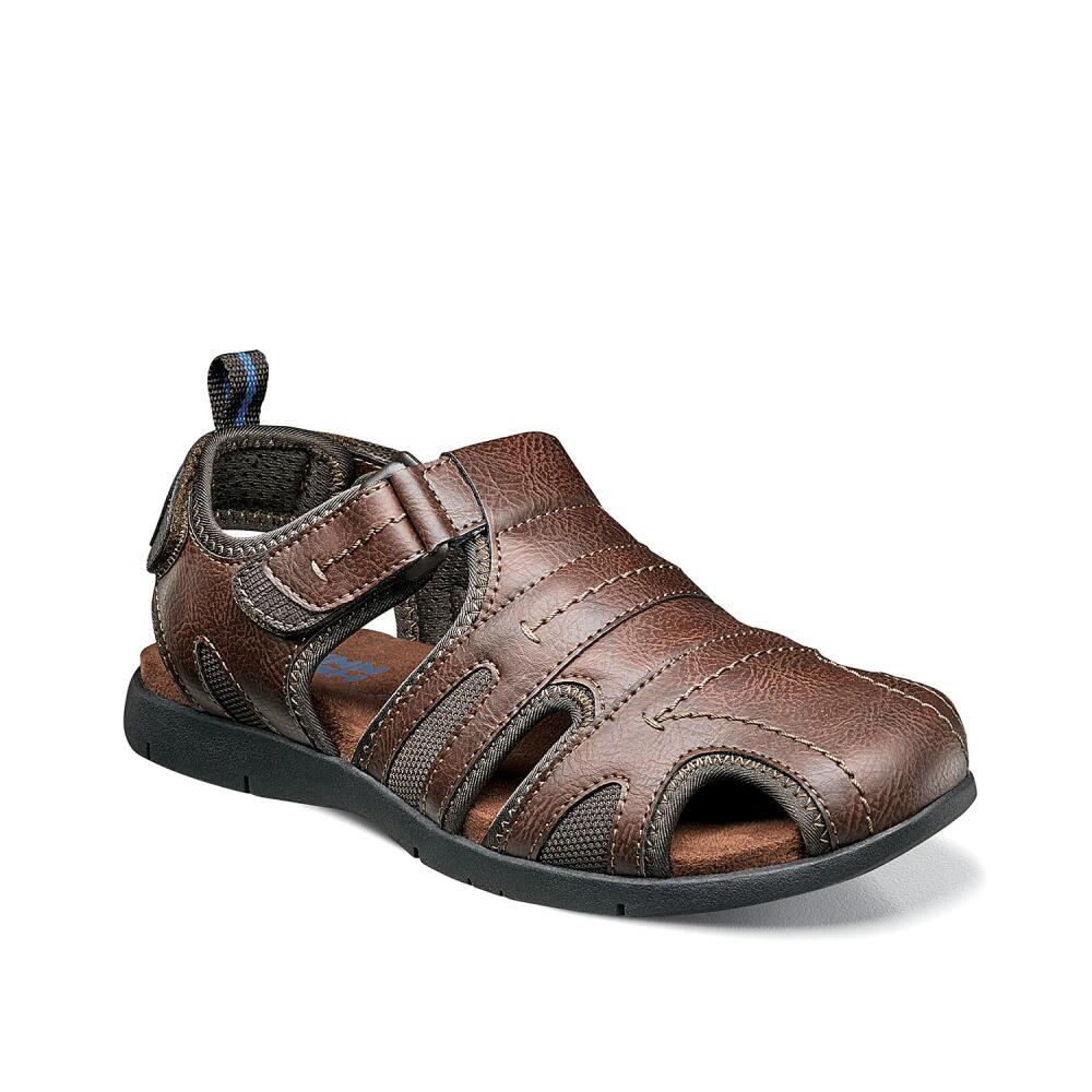 Nunn Bush Rio Grande Fisherman Sandal | Men's | Brown Cover