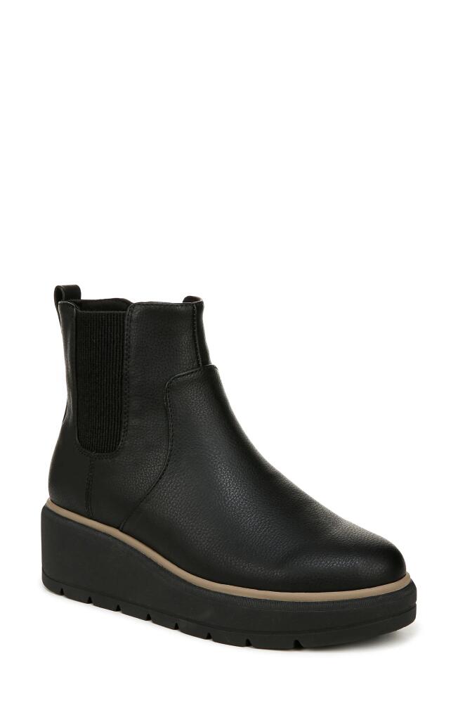 Dr. Scholl's Nice Max Platform Chelsea Boot in Black Cover