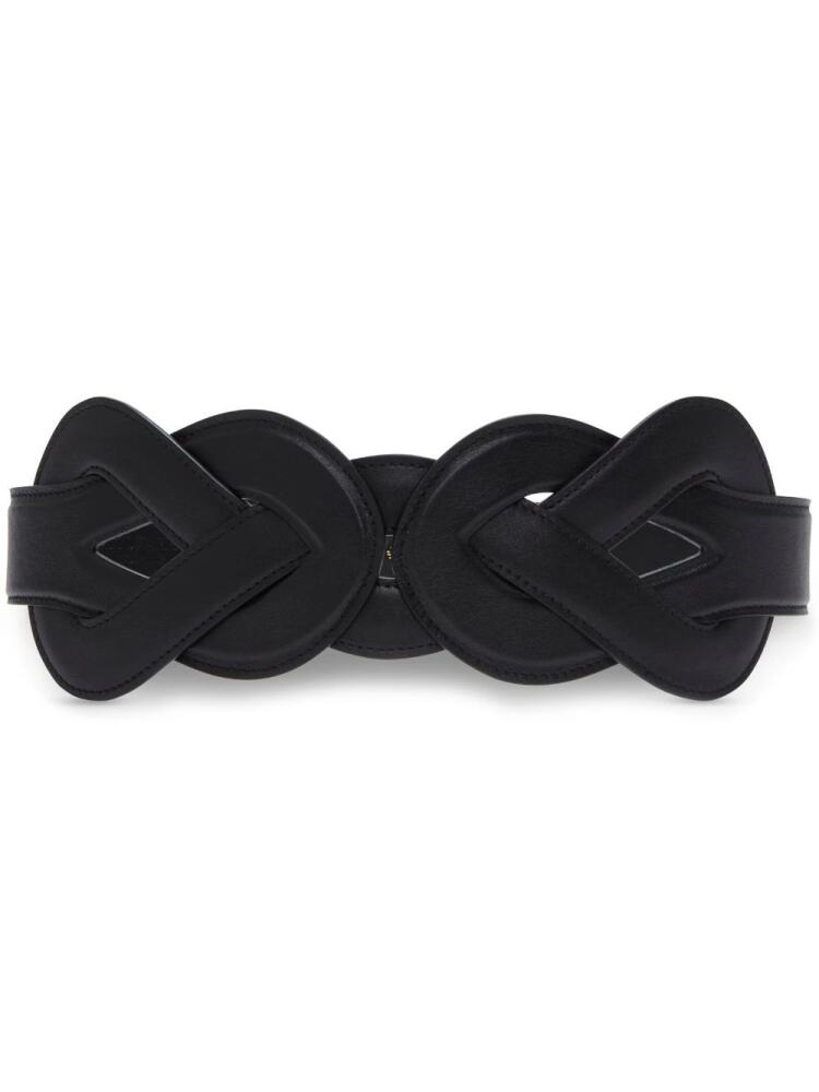 Altuzarra Loopy leather belt - Black Cover