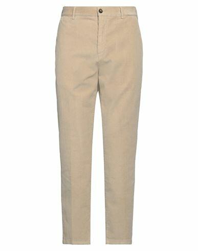 Cruna Man Pants Beige Cotton, Elastane Cover