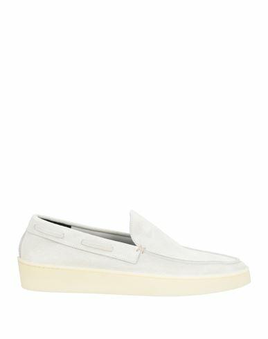 Seboy's Man Loafers Off white Leather Cover