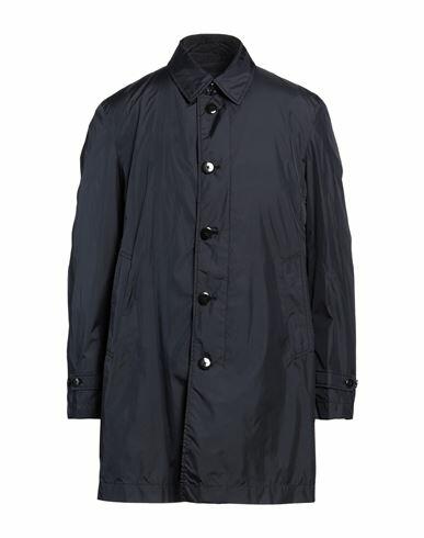 Lab. Pal Zileri Man Overcoat & Trench Coat Midnight blue Polyamide Cover