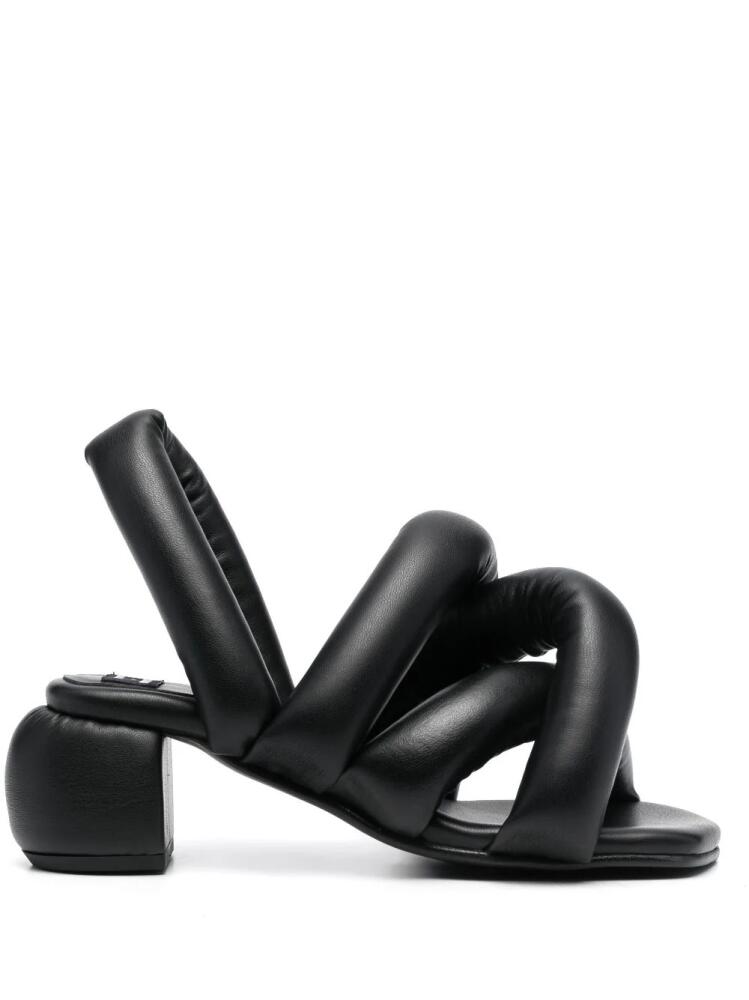 YUME YUME x Henrik Vibskov sausage heel sandals - Black Cover