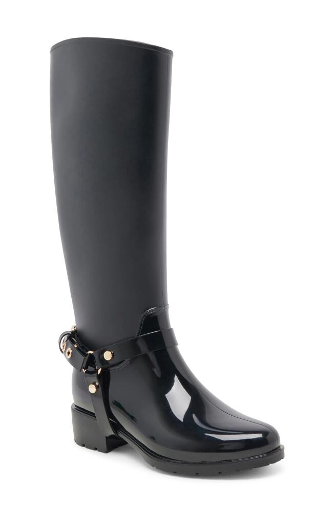 Dolce Vita Cloudy H₂O Waterproof Knee High Boot in Midnight Patent Stella H2O Cover