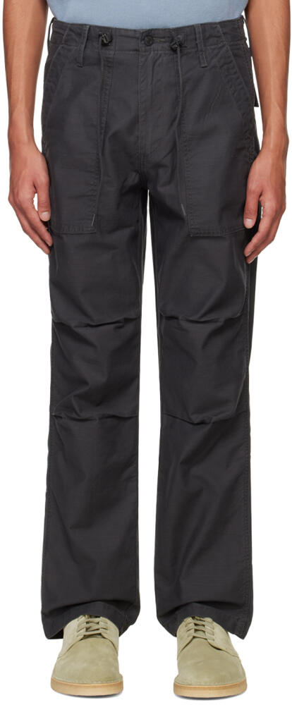 Levi's Black Loose Straight Surplus Trousers Cover