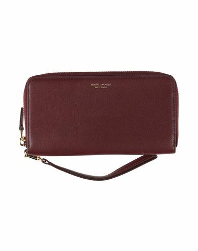 Marc Jacobs Woman Wallet Burgundy Leather Cover