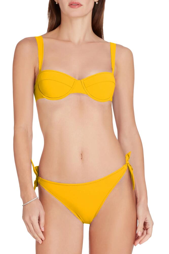 VALIMARE Milos Side Tie Bikini Bottom in Yellow Cover