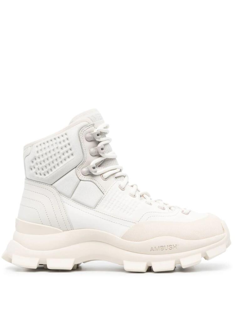 AMBUSH lug-sole hiking boots - Neutrals Cover