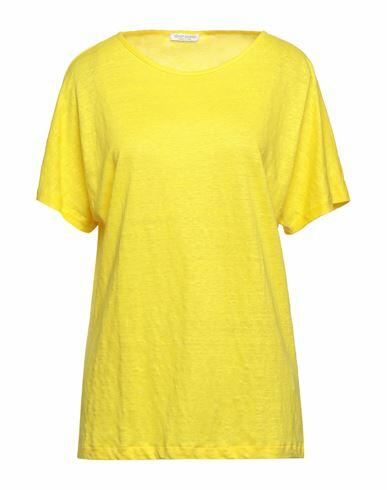 Gran Sasso Woman Sweater Yellow Linen Cover