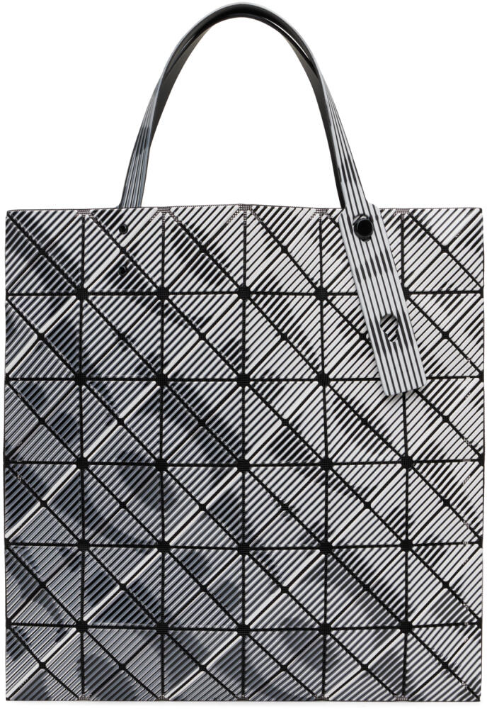 BAO BAO ISSEY MIYAKE Black & White Beam Tote Cover