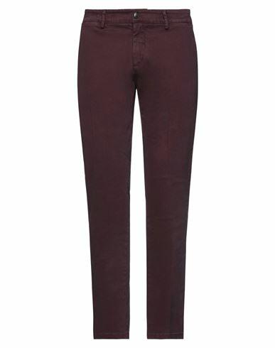 Herman & Sons Man Pants Burgundy Cotton, Elastane Cover