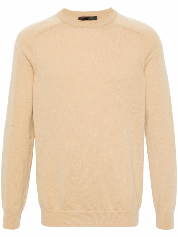 Incentive! Cashmere fine-knit cashmere jumper - Neutrals Cover