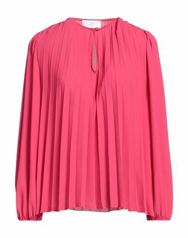 Soallure Woman Top Fuchsia Polyester Cover