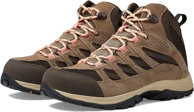 Columbia Crestwood Mid Waterproof (Cordovan/Mud) Women's Boots Cover