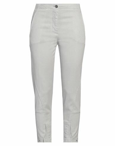 Aspesi Woman Jeans Light grey Lyocell, Cotton, Elastane Cover